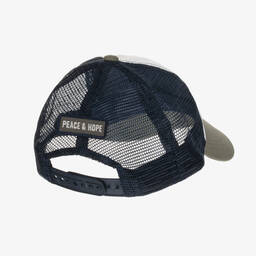 IKKS-Boys Blue & Green Cap | Childrensalon Outlet