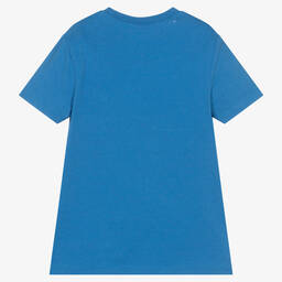 IKKS-Boys Blue Skull T-Shirt | Childrensalon Outlet