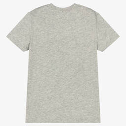 IKKS-Boys Grey Cotton T-Shirt | Childrensalon Outlet