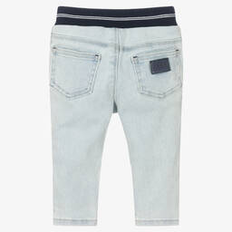 IKKS-Boys Light Blue Denim Jeans | Childrensalon Outlet