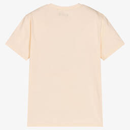 IKKS-Boys Orange Tiger Cotton T-Shirt | Childrensalon Outlet