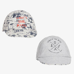 IKKS-Boys Reversible Cotton Cap | Childrensalon Outlet