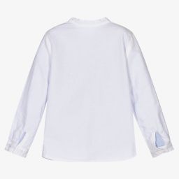 IKKS-Boys Reversible Cotton Shirt | Childrensalon Outlet