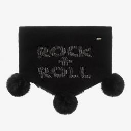 آي كيه كيه إس-سنود محبوك لون أسود للبنات | Childrensalon Outlet