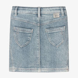 IKKS-Girls Blue Denim Skirt | Childrensalon Outlet