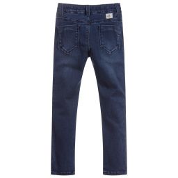 IKKS-Girls Blue Skinny Fit Jeans | Childrensalon Outlet