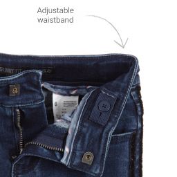 IKKS-Girls Blue Skinny Fit Jeans | Childrensalon Outlet