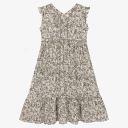 IKKS-Girls Butterfly Print Dress | Childrensalon Outlet
