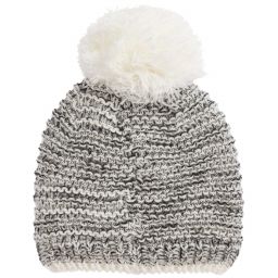 IKKS-Girls Grey Knitted Hat | Childrensalon Outlet