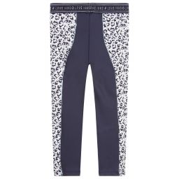 IKKS Sport Lab-Girls Navy Blue Leggings | Childrensalon Outlet