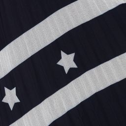 IKKS-Синее плиссированное платье для девочек | Childrensalon Outlet