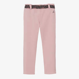 IKKS-Розовые брюки с поясом | Childrensalon Outlet