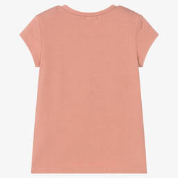 آي كيه كيه إس-Girls Pink Catwoman T-Shirt | Childrensalon Outlet