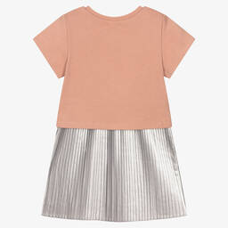 IKKS-Girls Pink Wonder Woman Dress | Childrensalon Outlet