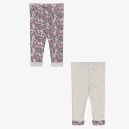 IKKS-Girls Reversible Cotton Leggings | Childrensalon Outlet
