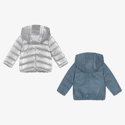 آي كيه كيه إس-Girls Reversible Puffer Coat  | Childrensalon Outlet