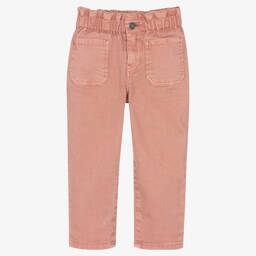 آي كيه كيه إس-Girls Rose Pink Denim Jeans | Childrensalon Outlet