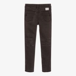 IKKS-Girls Skinny Black Denim Jeans | Childrensalon Outlet