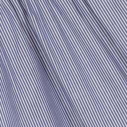 Il Gufo-فستان قطن مقلم لون أزرق وأبيض | Childrensalon Outlet