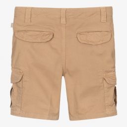 Il Gufo-Бежевые шорты карго для мальчиков | Childrensalon Outlet