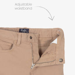 Il Gufo-Boys Beige Cotton Jeans | Childrensalon Outlet