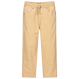 Il Gufo-Boys Beige Cotton Trousers | Childrensalon Outlet