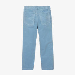 Il Gufo-Boys Blue Corduroy Trousers | Childrensalon Outlet