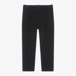 Il Gufo-Boys Blue Plaid Smart Trousers | Childrensalon Outlet