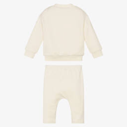 Il Gufo-Boys Creamy Dog Jersey Ensemble | Childrensalon Outlet