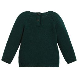 Il Gufo-Boys Green Wool Sweater | Childrensalon Outlet