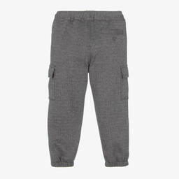 Il Gufo-Серые хлопковые брюки карго | Childrensalon Outlet