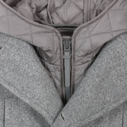 إيل غوفو-معطف 2 في 1 لون رمادي للأولاد | Childrensalon Outlet