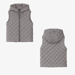 إيل غوفو-معطف 2 في 1 لون رمادي للأولاد | Childrensalon Outlet