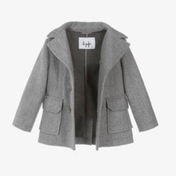 إيل غوفو-معطف 2 في 1 لون رمادي للأولاد | Childrensalon Outlet
