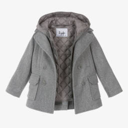 إيل غوفو-معطف 2 في 1 لون رمادي للأولاد | Childrensalon Outlet