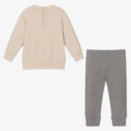 إيل غوفو-تراكسوت أطفال ولادي قطن جيرسي لون رمادي | Childrensalon Outlet