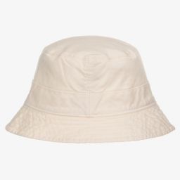 Il Gufo-Boys Ivory Cotton Sun Hat | Childrensalon Outlet