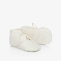 Il Gufo-Boys Ivory Soft Pre-Walkers | Childrensalon Outlet