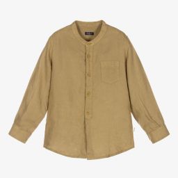 Il Gufo-Рубашка цвета хаки для мальчиков | Childrensalon Outlet