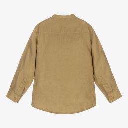 Il Gufo-Рубашка цвета хаки для мальчиков | Childrensalon Outlet