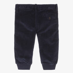 إيل غوفو-بنطلون قطن كوردروي لون كحلي للأولاد | Childrensalon Outlet