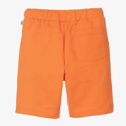 Il Gufo-Boys Orange Cotton Jersey Shorts | Childrensalon Outlet