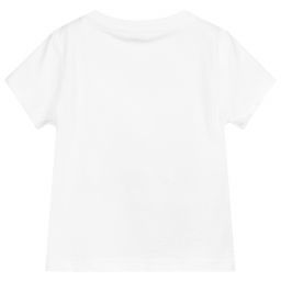 Il Gufo-Boys White Cotton T-Shirt | Childrensalon Outlet
