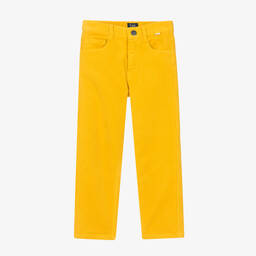 Il Gufo-Boys Yellow Corduroy Trousers | Childrensalon Outlet
