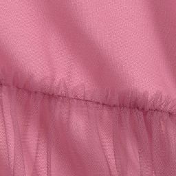 Il Gufo-بلوز تول وتوب قطن لون بنفسجي - قطعتين | Childrensalon Outlet