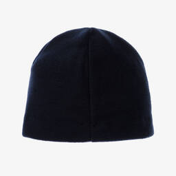 Il Gufo-Синяя флисовая шапка-бини для девочек | Childrensalon Outlet