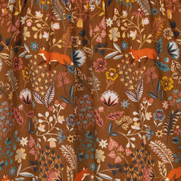 Il Gufo-Girls Brown Woodland Dress | Childrensalon Outlet