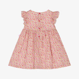 Il Gufo-Girls Cherry Blossom Cotton Frock | Childrensalon Outlet