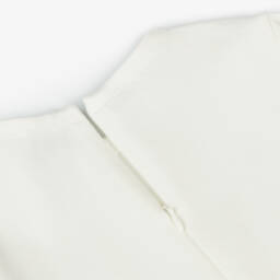 Il Gufo-Платье кремовое из миланского трикотажа для девочек | Childrensalon Outlet