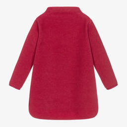 إيل غوفو-طقم فستان فليس لون زهري غامق | Childrensalon Outlet